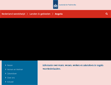Tablet Screenshot of angola.nlembassy.org